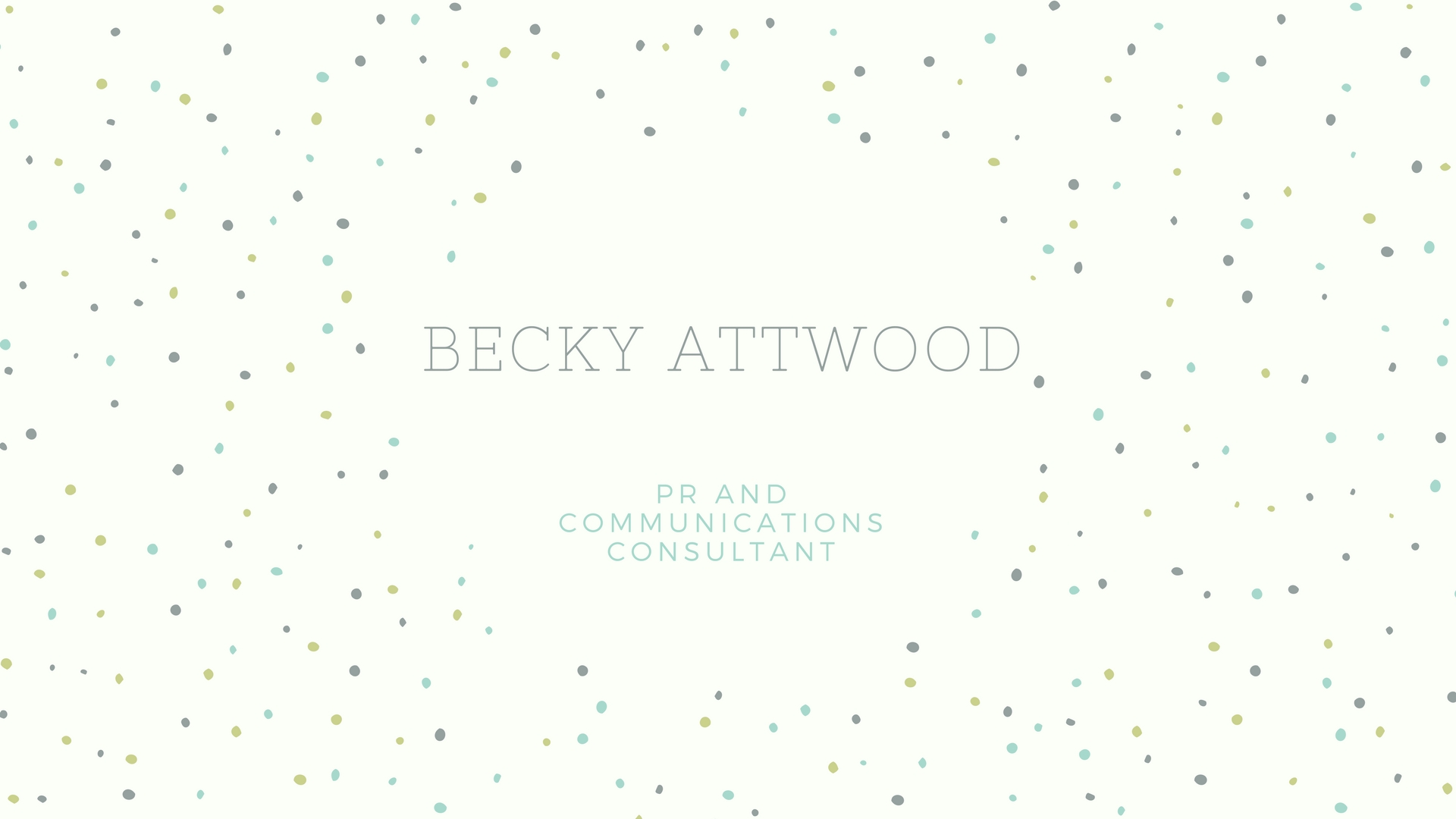 Becky Attwood is a PR and communications consultant based in Hampshire, who can create exciting and engaging marketing material to make your brand stand out from the crowd.